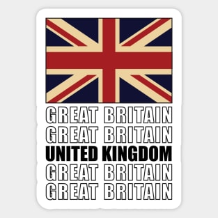 Flag of United Kingdom Sticker